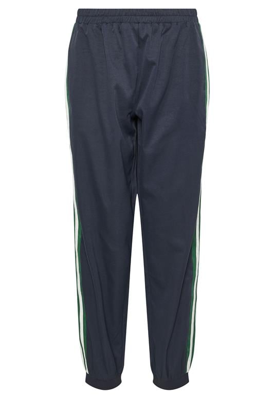 PixieGirl Petite Women's Navy Stripe Cuffed Joggers | PixieGirl 6