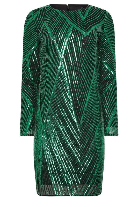 STAR Green Sequin Mini Dress | StarByJM 5