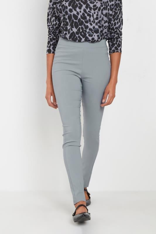  M&Co Grey Skinny Bengaline Trousers