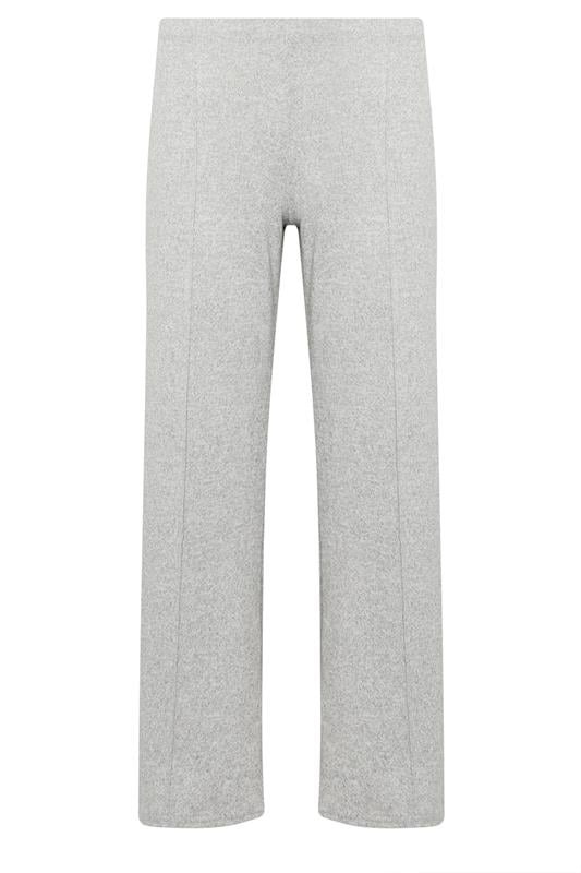PixieGirl Petite Women's Grey Marl Soft Touch Pintuck Trouser | PixieGirl 1