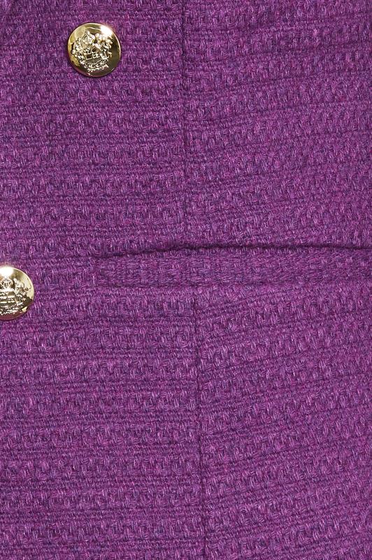 PixieGirl Purple Check Boucle Blazer | PixieGirl  7