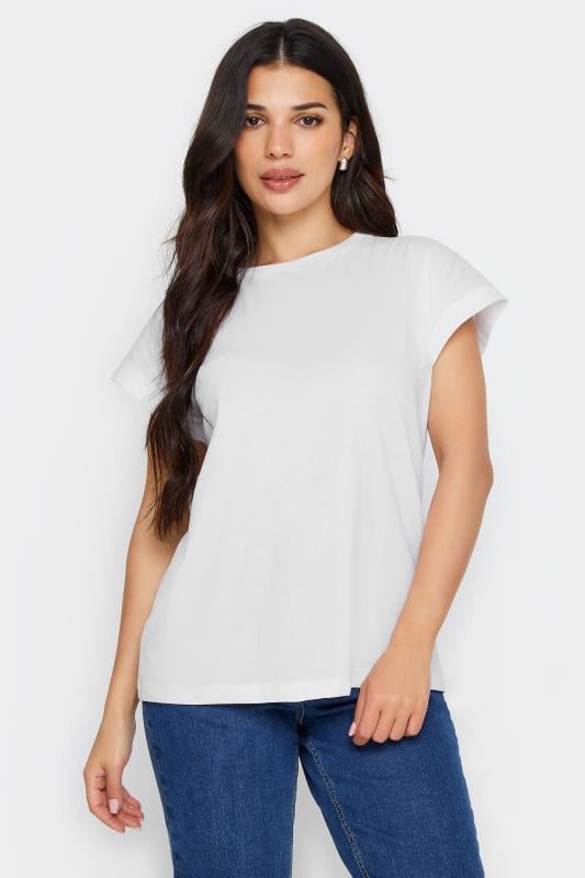 PixieGirl Petite Women's White Short Sleeve T-Shirt | PixieGirl 1