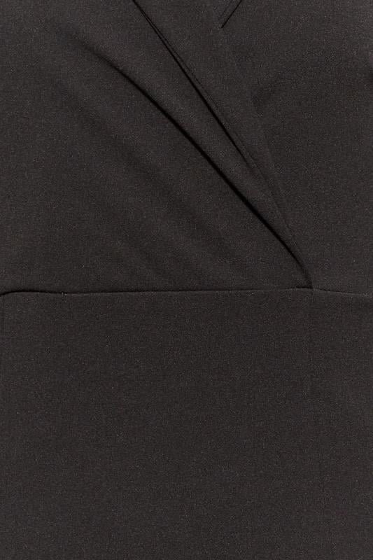 Petite Black Scuba Blazer Dress | PixieGirl 5