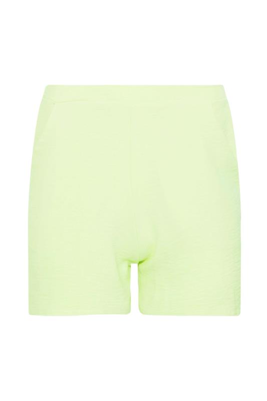Petite Green Crepe Shorts | PixieGirl 5