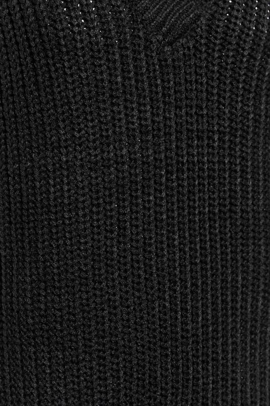 PixieGirl Petite Womens Black Chunky Knit Vest Top | PixieGirl  5