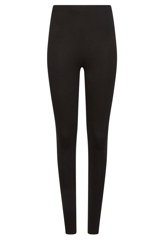 M&Co 2 PACK Black Stretch Cotton Leggings | M&Co 7