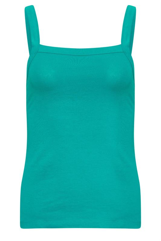 PixieGirl Petite Women's Green Square Neck Vest Top | PixieGirl 5