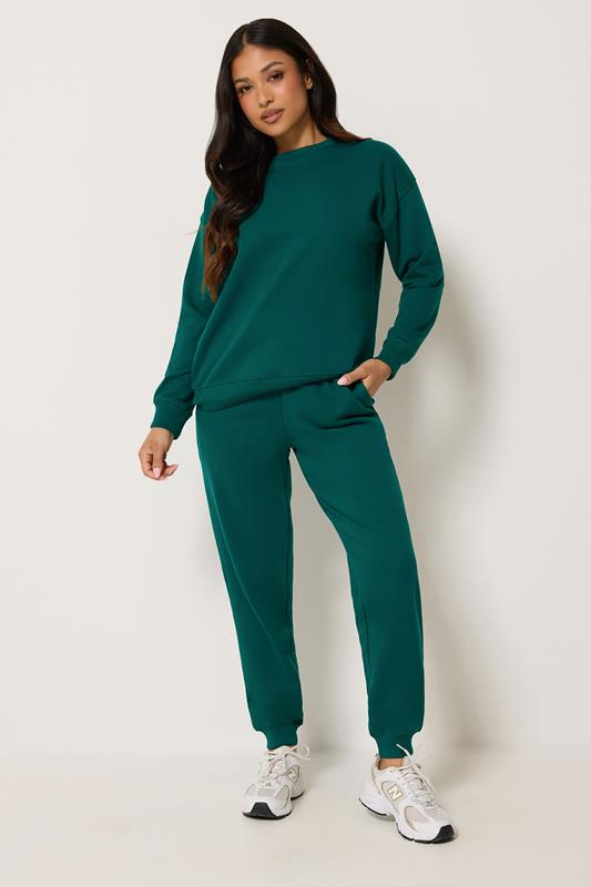  PixieGirl Petite Forest Green Cuffed Joggers