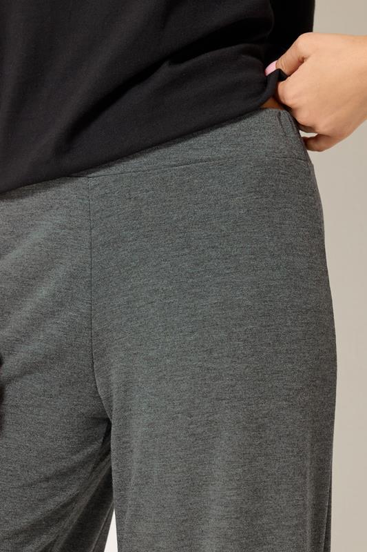 PixieGirl Petite Grey Wide Leg Trousers | PixieGirl  5