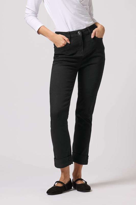 M&Co Black Ankle Grazer Cigarette Jeans