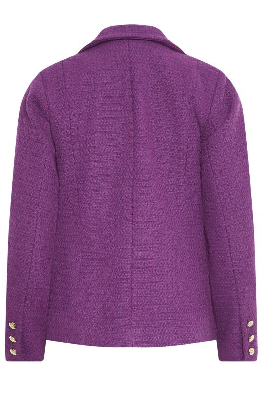 PixieGirl Purple Check Boucle Blazer | PixieGirl  6