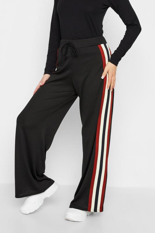 Gucci Black Wool Side Stripe Detail Tapered Trousers M Gucci | TLC