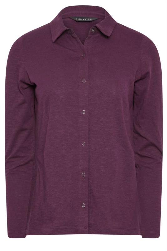 PixieGirl Dark Purple Long Sleeve Shirt | PixieGirl  6