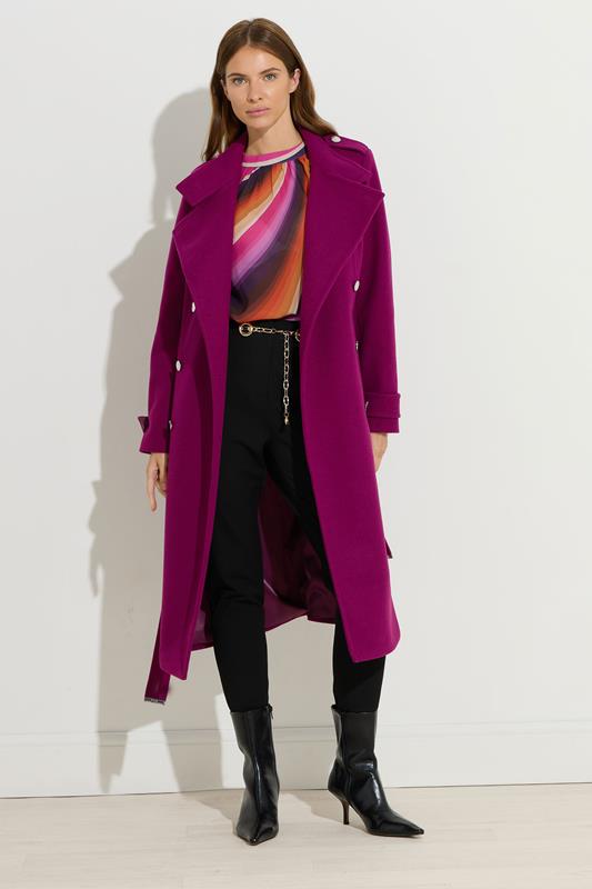 STAR Purple Military Maxi Coat | StarByJM 4