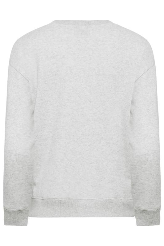 Petite Grey Crew Neck Sweatshirt | PixieGirl 7