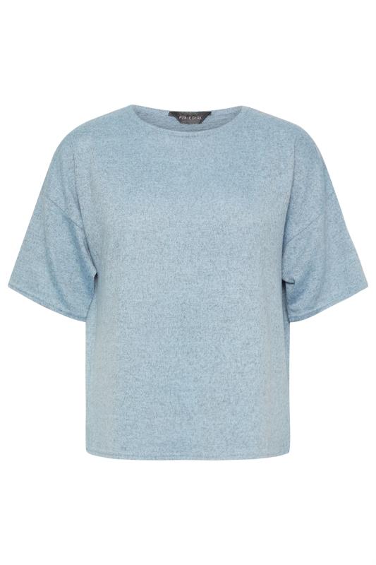 PixieGirl Blue Marl Short Sleeve T-Shirt | PixieGirl  6