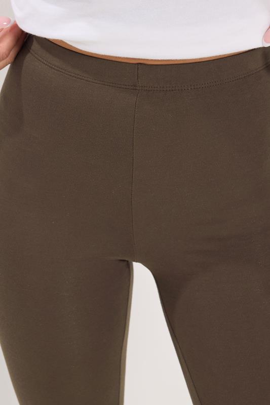 PixieGirl Petite 2 PACK Women's Chocolate Brown & Black Leggings | PixieGirl 6