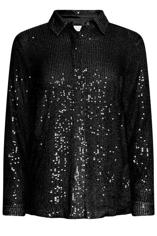 PixieGirl Black Sequin Shirt | PixieGirl  7