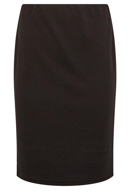 Petite Black Midi Pencil Skirt | PixieGirl 10