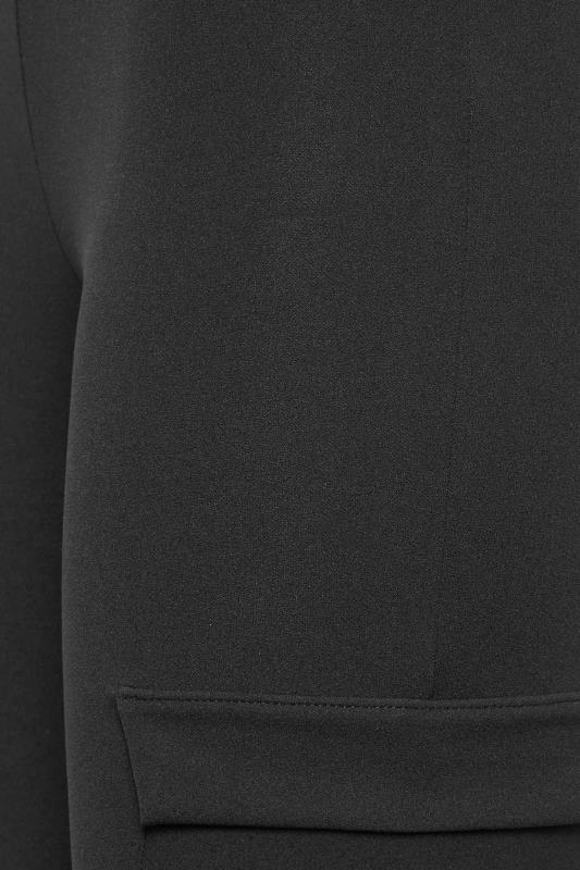 PixieGirl Black Skinny Stretch Cargo Trousers | PixieGirl 5