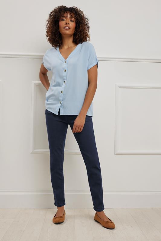  M&Co Indigo Blue Lift & Shape Slim Leg Jeans