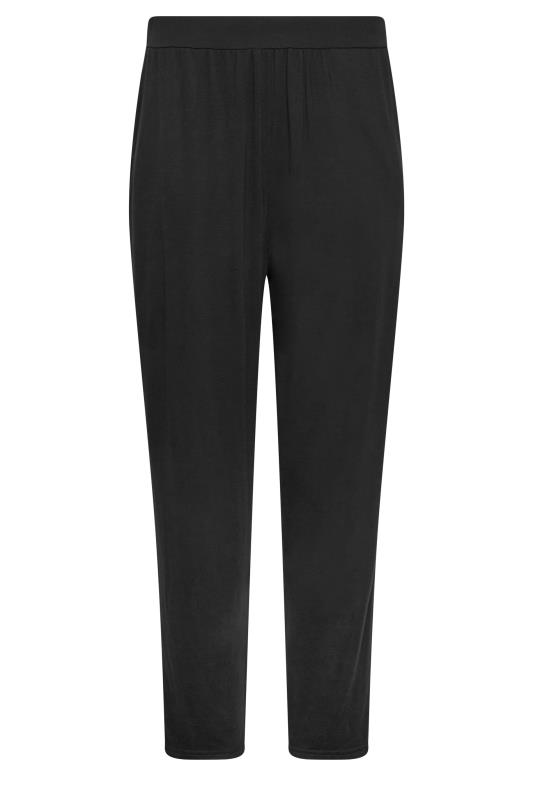 M&Co Black Soft Jersey Hareem Trousers | M&Co 6