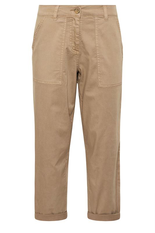 M&Co Natural Brown Carpenter Trousers | M&Co 5