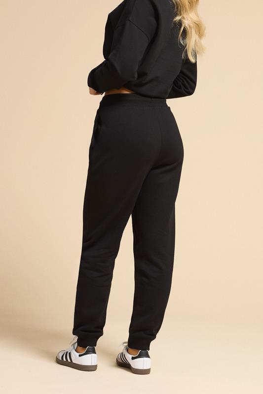 PixieGirl Petite Women's Black 'Apres Ski' Slogan Cuffed Jogger | PixieGirl 4