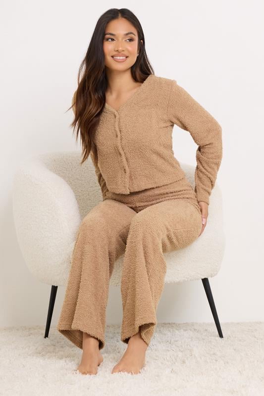 PixieGirl Petite Women's Camel Brown Chenille Cardigan | PixieGirl 2