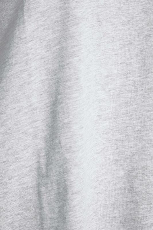 Petite Grey Marl Long Sleeve T-Shirt | PixieGirl 4