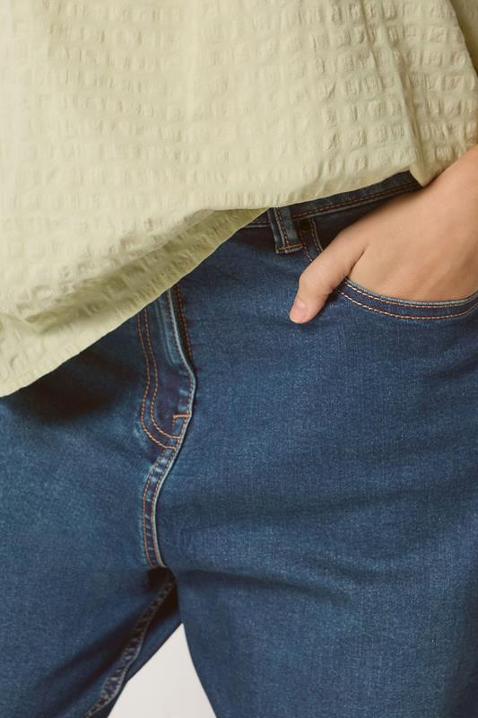 M&Co Indigo Barrel Leg Jeans | M&Co 4