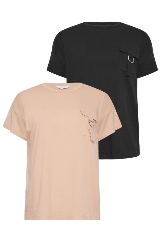 PixieGirl 2 PACK Pink & Black Utility T-Shirts | PixieGirl 7