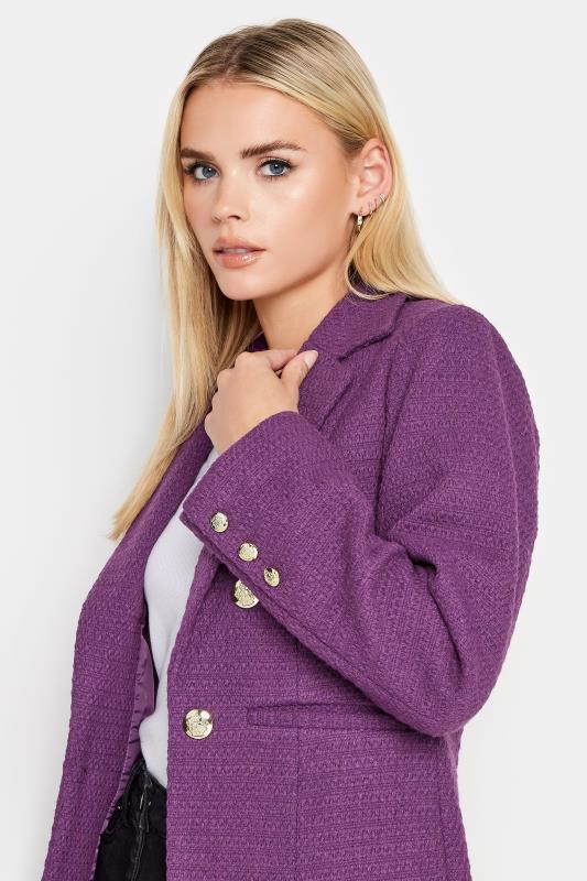 PixieGirl Purple Check Boucle Blazer | PixieGirl  4