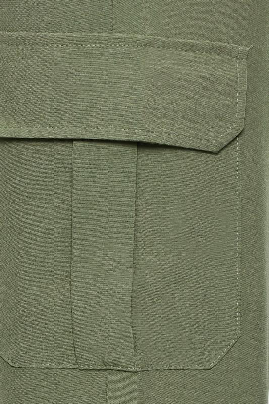 PixieGirl Khaki Green Cargo Trousers | PixieGirl 4