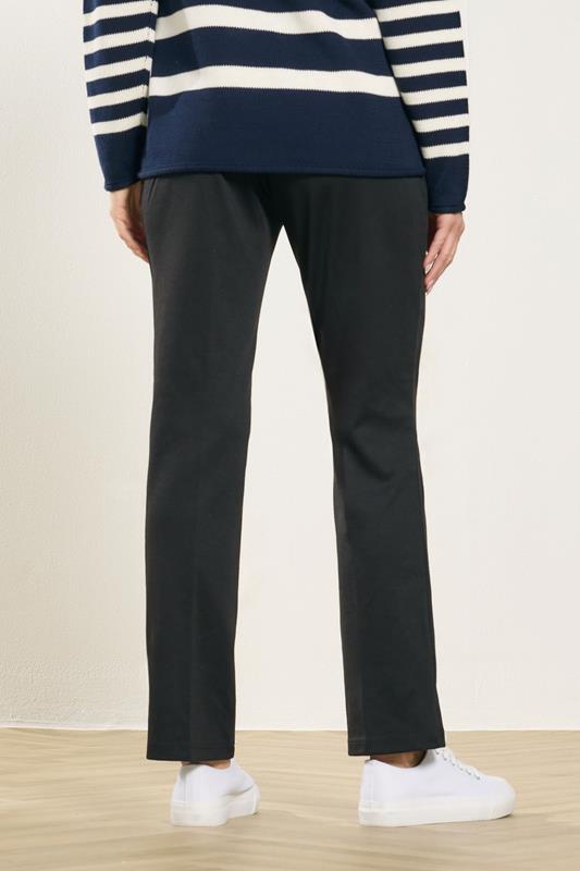 M&Co Black Ponte Slim Leg Trousers | M&Co 2