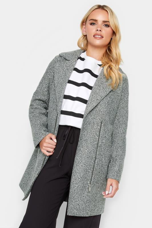 PixieGirl Grey Boucle Formal Coat | PixieGirl 2