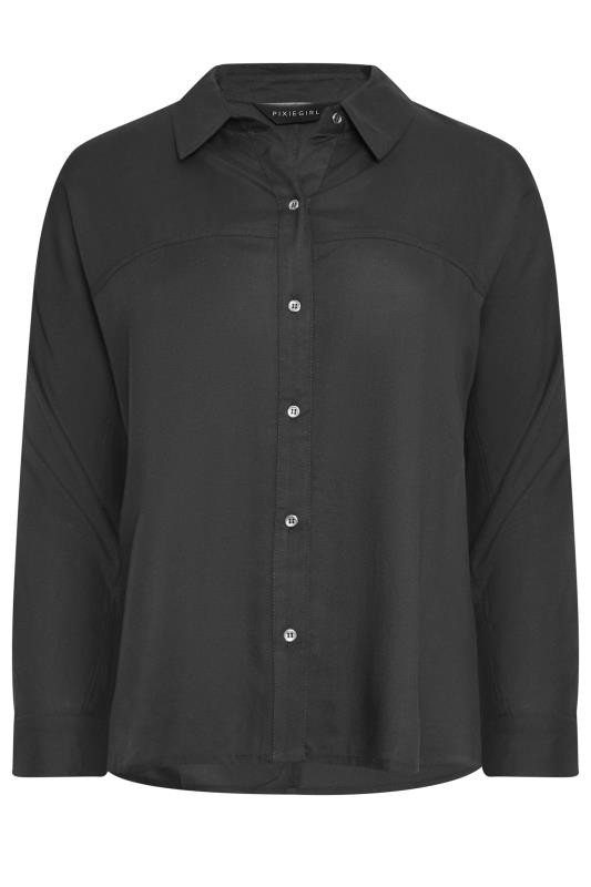 PixieGirl Black Long Sleeve Shirt | PixieGirl