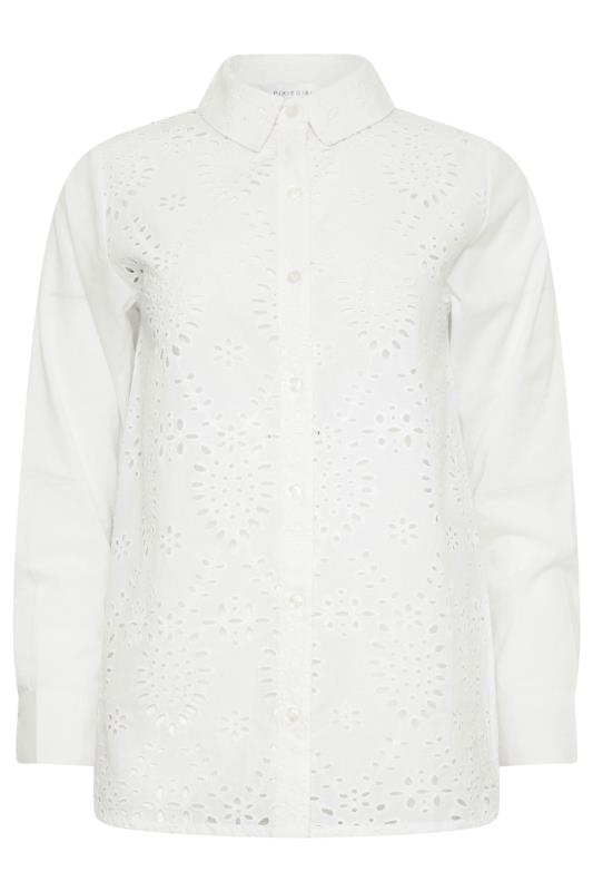 PixieGirl White Brodeire Anglaise Shirt | PixieGirl 6