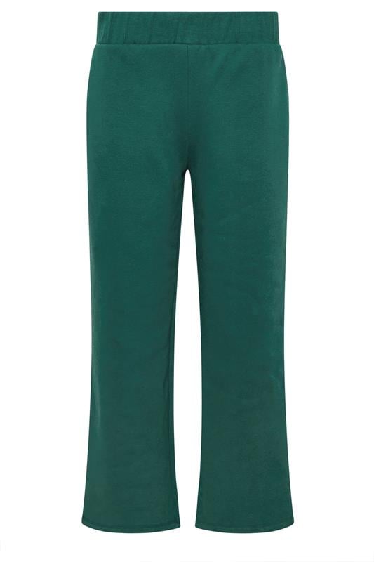 M&Co Petite Teal Blue Wide Leg Joggers | M&Co 5