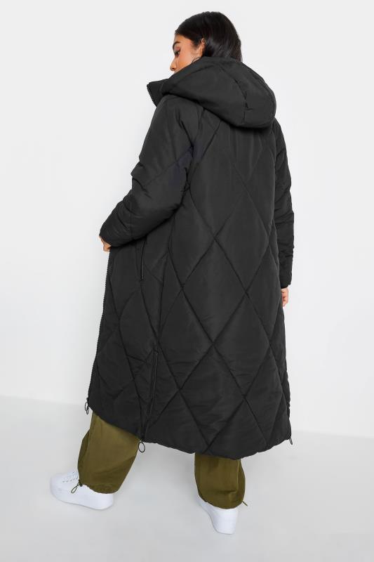 PixieGirl Black Puffer Maxi Coat | PixieGirl 3