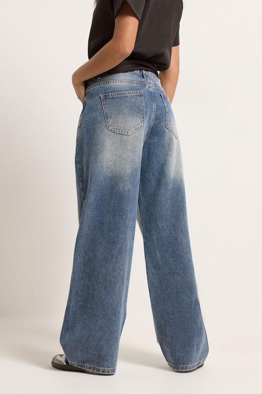 PixieGirl Petite Women's Mid Blue Balloon Jeans | PixieGirl 4