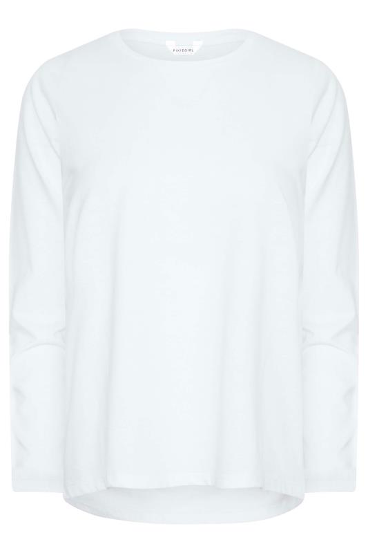 PixieGirl 2 PACK White & Black Long Sleeve Tops | PixieGirl  9