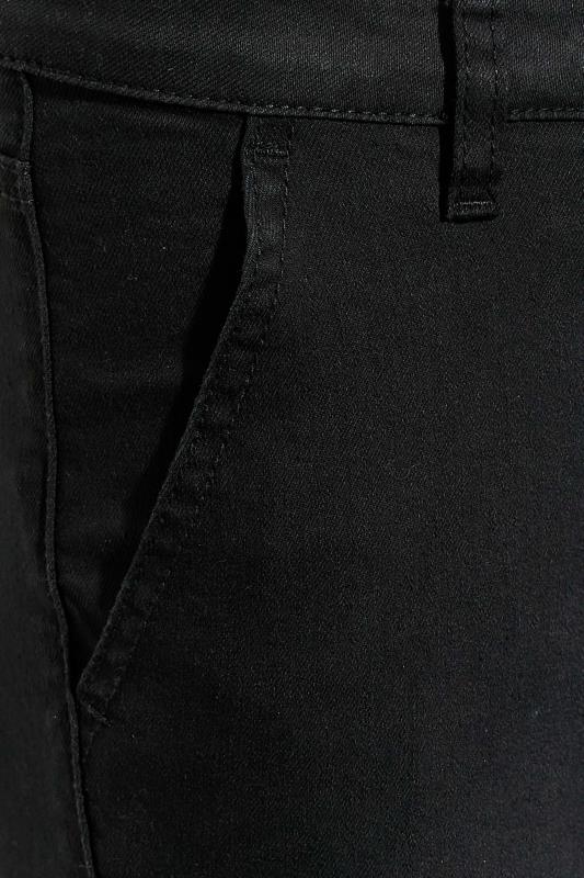 Petite Black Cargo Skinny Jeans | PixieGirl 5