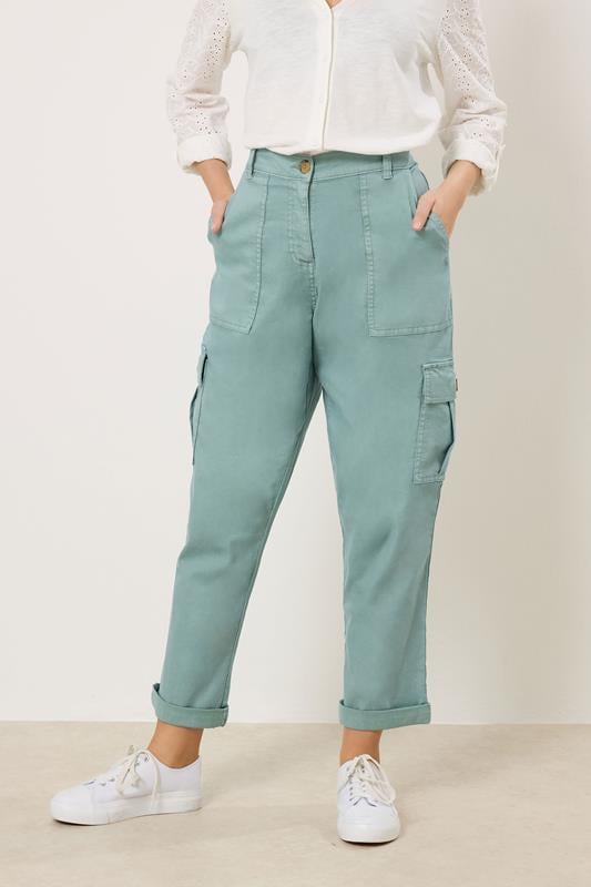 M&Co Green Cargo Trousers