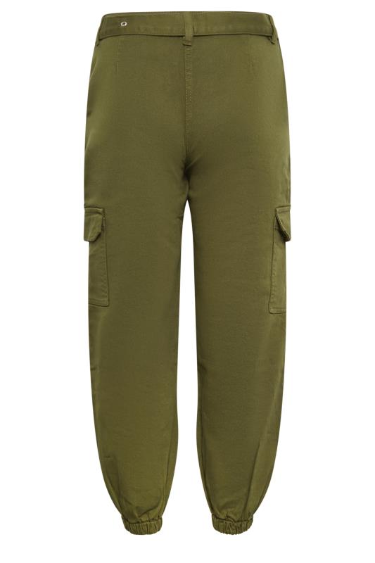 PixieGirl Khaki Green Belted Cargo Jeans 7