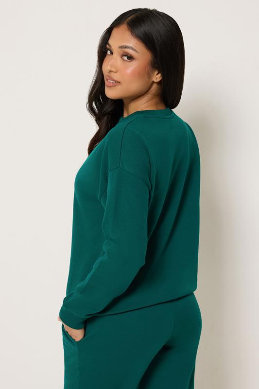 PixieGirl Petite Women's Forest Green Sweatshirt | PixieGirl  2