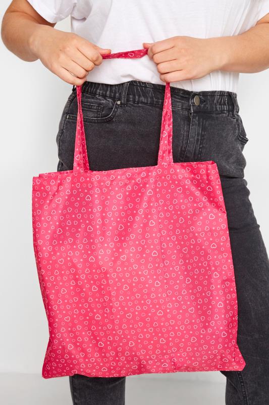 Bags & Purses Yours Pink Heart Shopper Bag