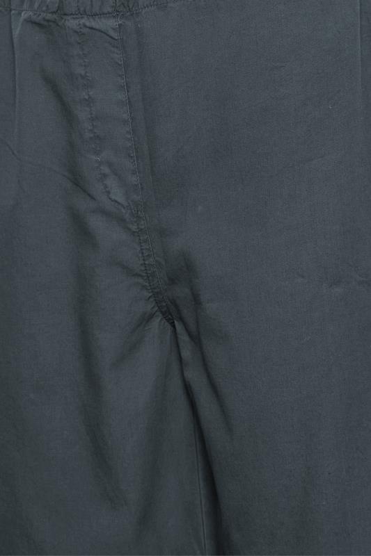 PixieGirl Washed Black Parachute Trousers | PixieGirl 8