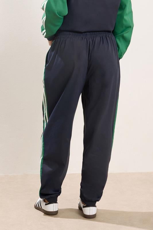 PixieGirl Petite Women's Navy Stripe Cuffed Joggers | PixieGirl 4