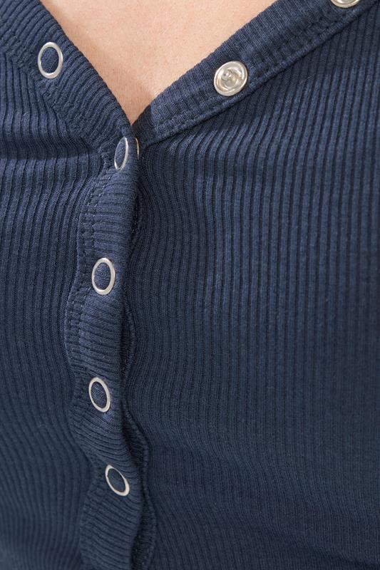 PixieGirl Petite Women's 2 PACK Navy Blue & Burgundy Red Button Henley Tops | PixieGirl 6